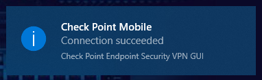 vpn check point mobile